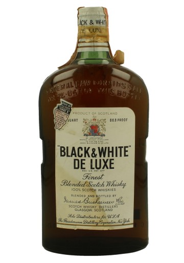 BLACK & WHITE Spring Cap 4/5 Quart 86.8 US-proof James Buchanan - Blended