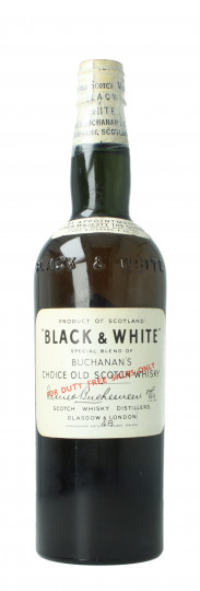 BLACK & WHITE Spring Cap 75cl