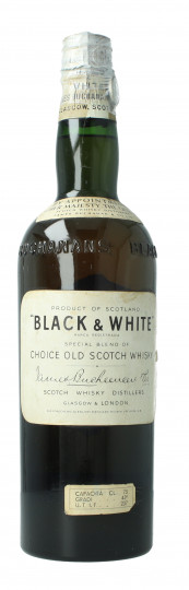 BLACK & WHITE Spring Cap 75cl 43% James Buchanan - Blended