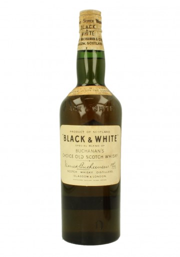 BLACK & WHITE Spring Cap 75cl 43% James Buchanan - Blended