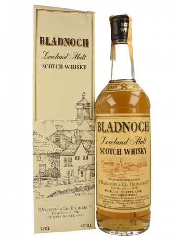 BLADNOCH  8yo  Bot.70/80's 75cl 43% OB