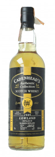 Bladnoch Lowland  Scotch Whisky 12 year old 1989 2002 70cl 56.3% Cadenhead -cask