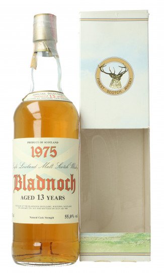 Bladnoch Lowland  Scotch Whisky 13 Year Old 1975 1988 75cl 55% Intertrade -