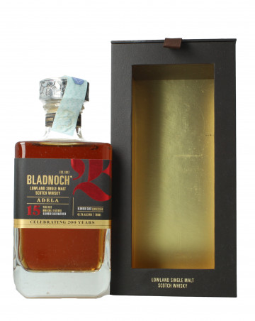 Bladnoch Lowland  Scotch Whisky 15 Year Old 70cl 46.7% 200th Anniversary