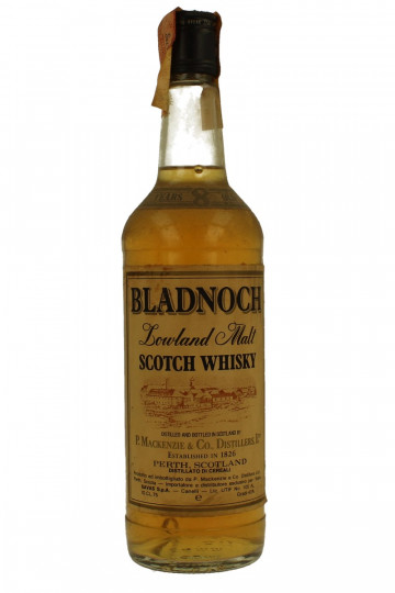 Bladnoch Lowland  Scotch Whisky 8 year old Bot.70/80's 75cl 43% OB