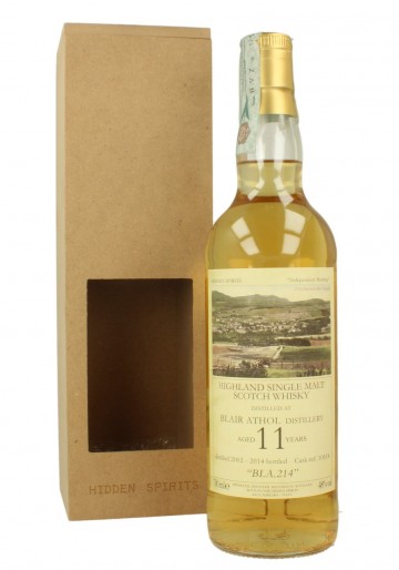 BLAIR ATHOL 11yo 2002 2014 70cl 48% HIDDEN SPIRITS