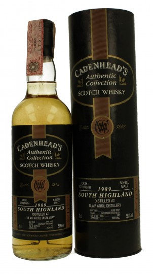 BLAIR ATHOL 13 years old 1989 2002 70cl 58.8% Cadenhead's - Authentic Collection