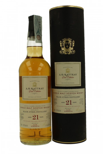 BLAIR ATHOL 21 years old 1997 2018 70cl 63% A.D Rattray -