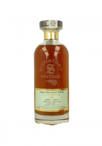 BLAIR ATHOL 26yo 1988 70cl 55.6% Signatory - Sherry #6915