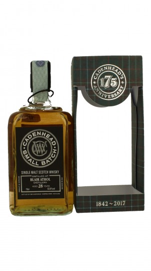 BLAIR ATHOL 28 years old 1988 2017 70cl 53.6% Cadenhead's - Small Batch