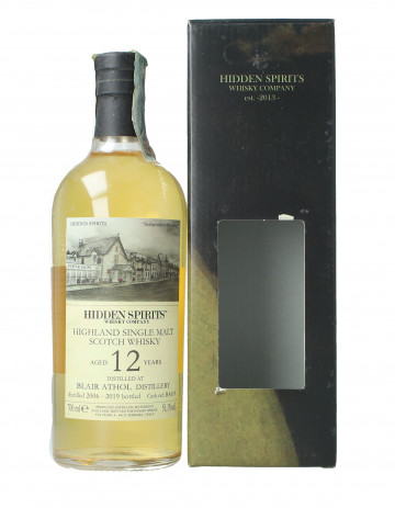 Blair Athol Highland Scotch Whisky 12 year old 2006 2019 70cl 51.1% Hidden Spirits -