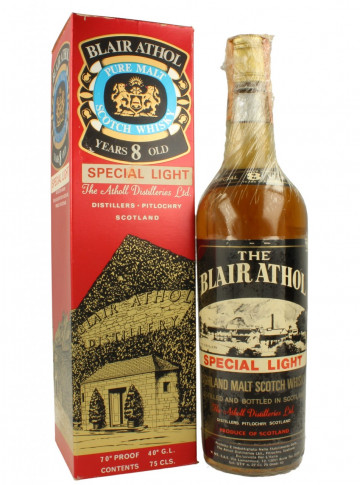 BLAIR ATHOL Highland Scotch Whisky 8yo Bot.60/70's 75cl 40% OB - Special Light