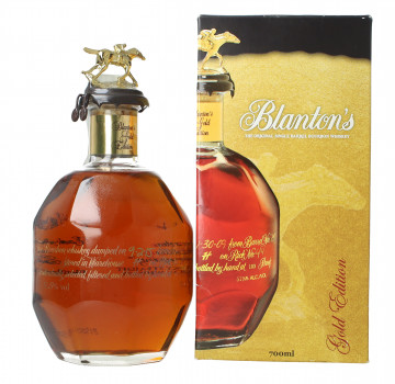 Blanton 's Kentucky Straight Bourbon Whiskey 70cl 51.5% Ob- Gold Edition