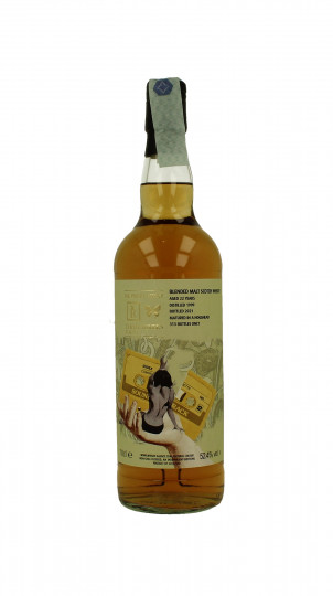 BLENDED Malt 22 years old 1999 2021 70cl 52.4% - the whisky agency - Tokyo 3 Rivers
