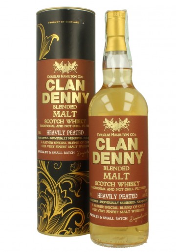 BLENDED MALT  CLAN DENNY 70 CL 46.7 % HEAVELY PEATED