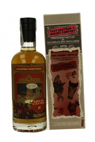 Blended Scotch Whisky   Westport 21 years old 50cl 49.7% The Boutique Whisky Company Batch 1