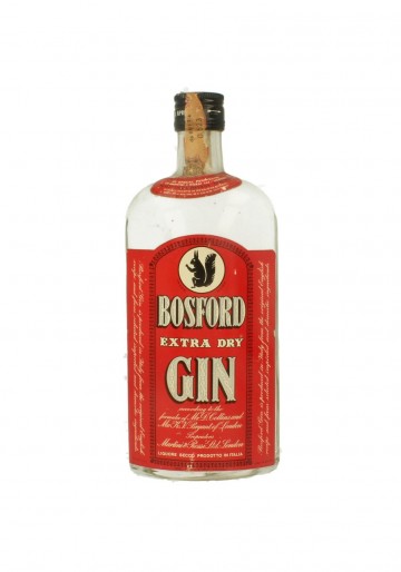 BOSFORD Gin Bot.60/70's 75cl 43% Red Hills Buton