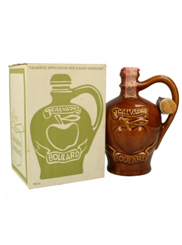 BOULARD Calvados Bot.70's 75cl 42% - Ceramic Decanter