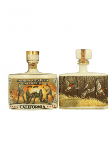 BOURBONS & BLENDS Mix of 33 Bottles Bot.70's 75cl