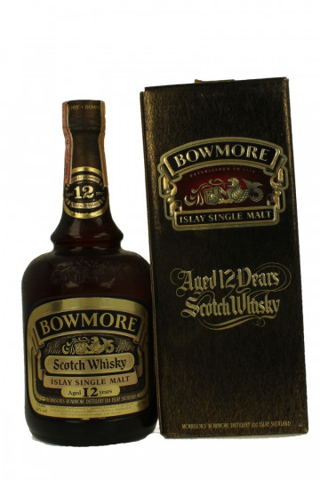 BOWMORE 12 Years Old Bot.circa 1980 75cl 43% OB -