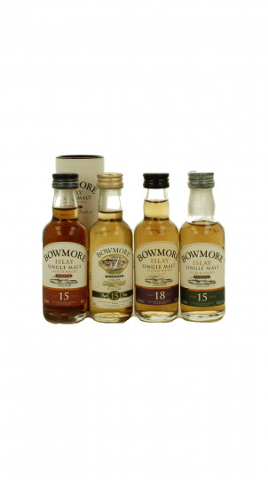 BOWMORE 15 years old 4x5cl