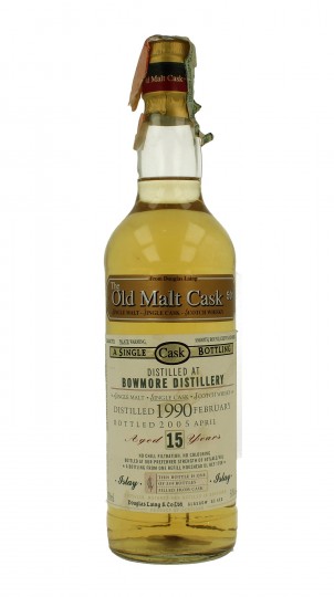 BOWMORE 15yo 1990 2005 70cl 50% Douglas Laing - OMC