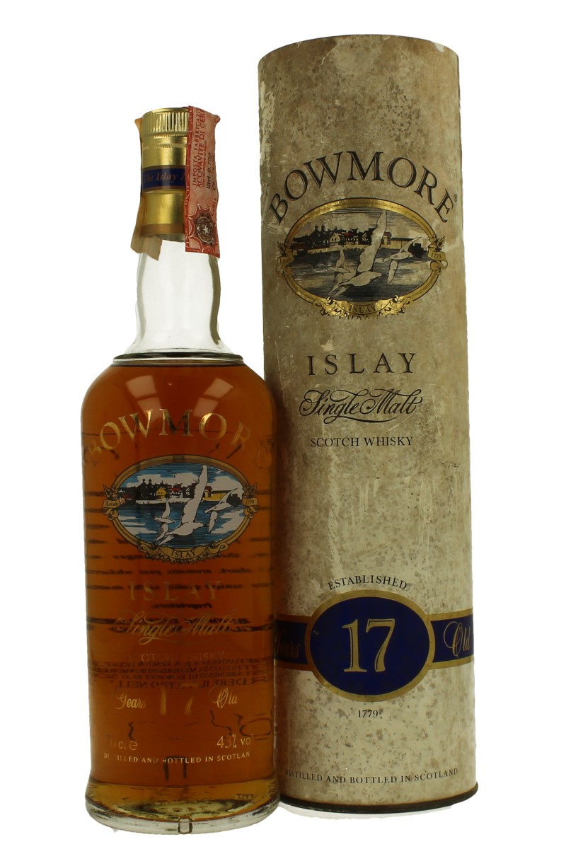 BOWMORE 17 years old Bot in The 90's early 2000 70cl 43% - Products ...