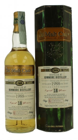 BOWMORE 18yo 1988 2006 70cl 50% Douglas Laing - OMC - 309 Bottles