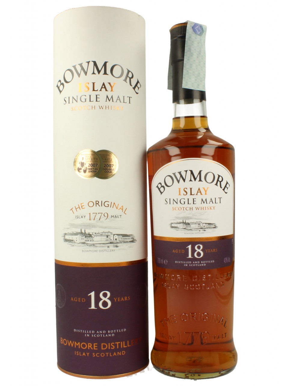 Bowmore 18年 700ml 43% Bowmore 18 Year Old 700ml 43%
