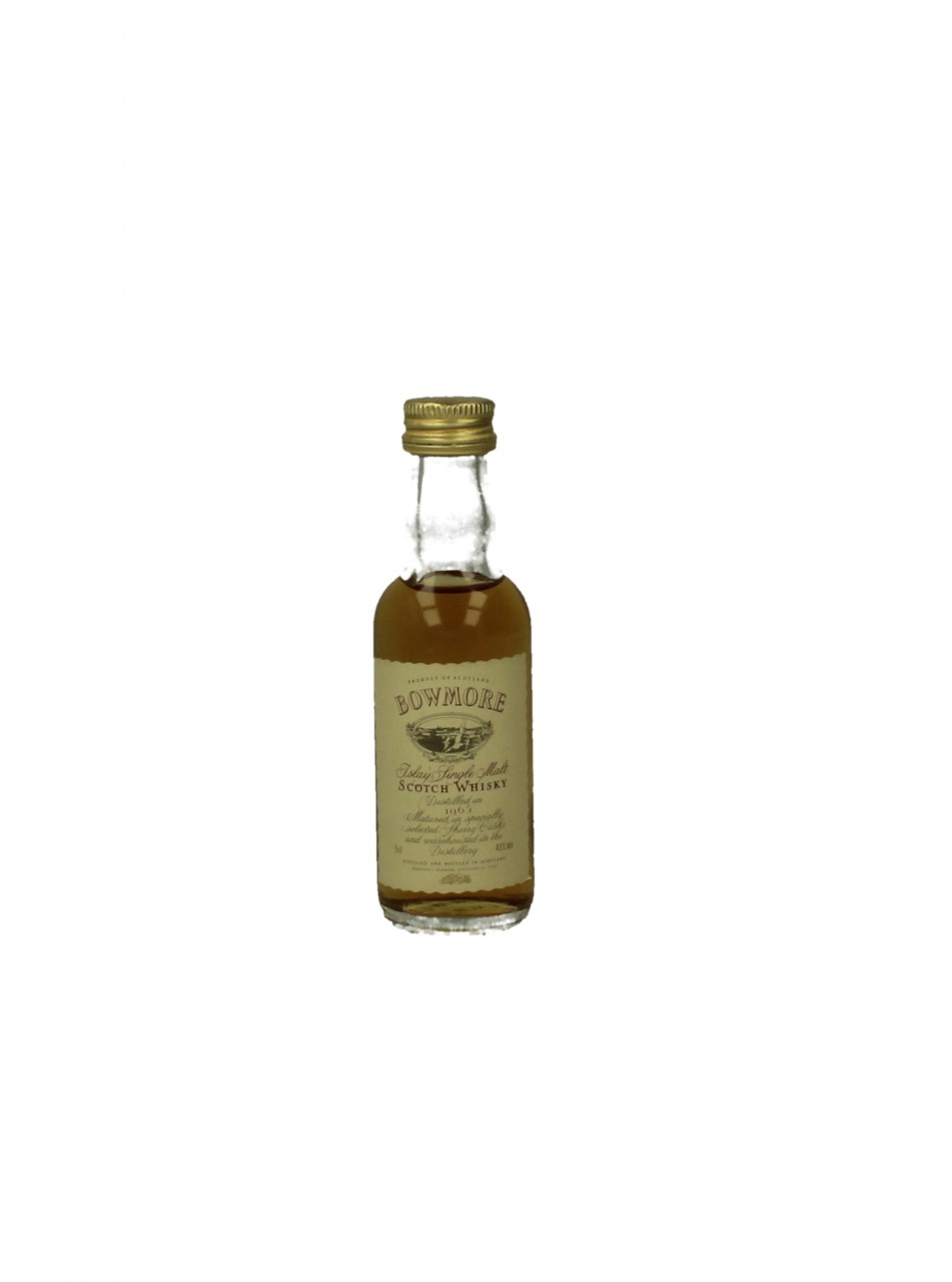BOWMORE 1965 5CL 43% VERY RARE MINIATURE - Products - Whisky