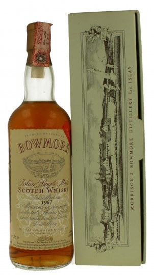 BOWMORE 1967 75cl 50% OB - Soffiantino Import - Products - Whisky
