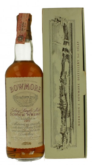 BOWMORE 1969 75cl 43% OB  - Soffiantino Import