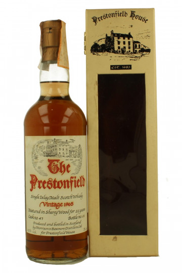BOWMORE 22 Years Old 1965 75cl 43% PRESTONFIELD HOUSE CASK 47