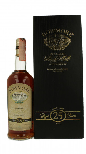BOWMORE 25 Years Old Bot.Late 90's early 2000 70cl 43%