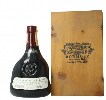 BOWMORE BICENTENARY Islay Scotch Whisky 1979 75cl 43% OB -