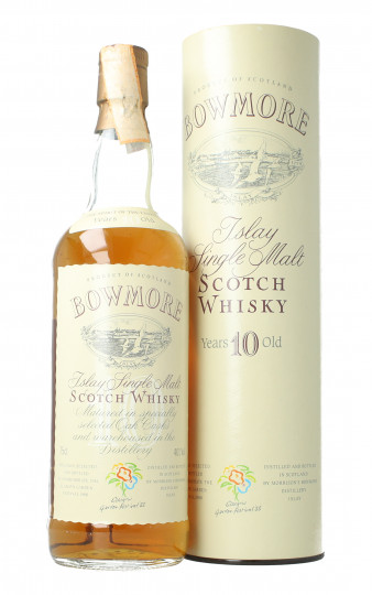 Bowmore Islay  Scotch Whisky 10 years old Bottled 1988 75cl 40% Glasgow Garden festival