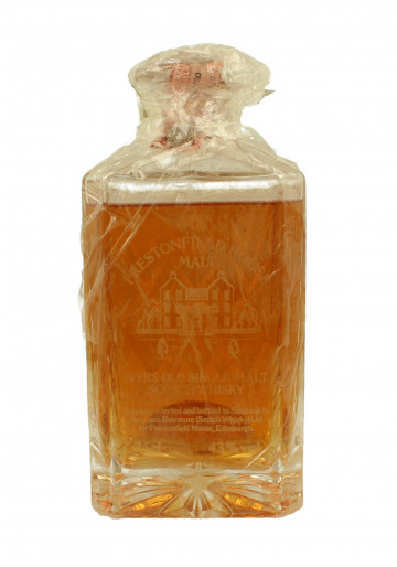 Bowmore Islay  Scotch Whisky 10yo Bot.80's 75cl 43% Prestonfield Crystal Decanter