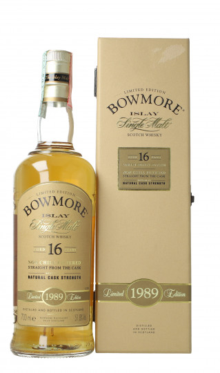 Bowmore Islay  Scotch Whisky 16 year old 1989 70cl 51.8%