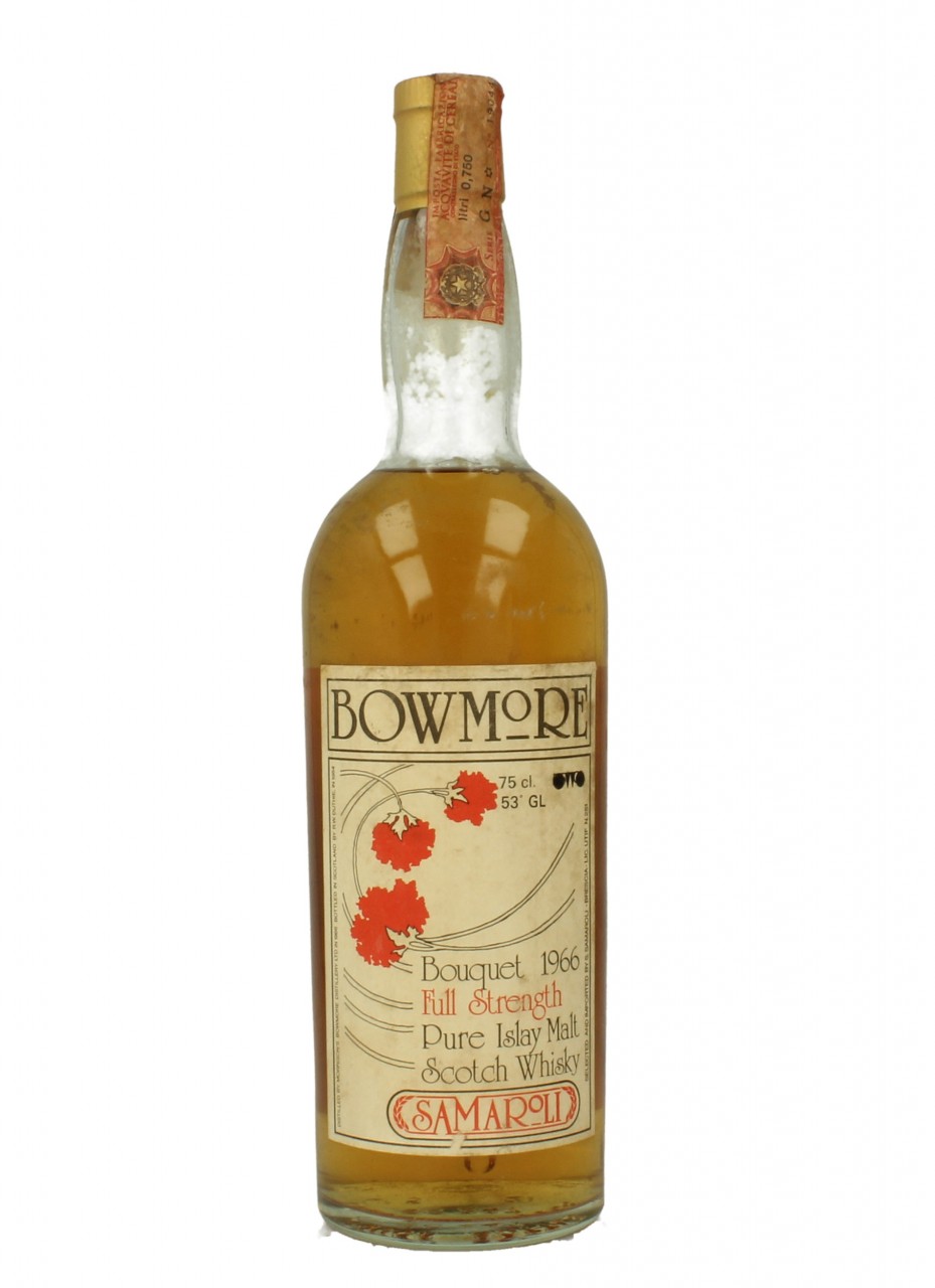 Bowmore Islay Scotch Whisky 1966 75cl 53% SAMAROLI - Bouquet