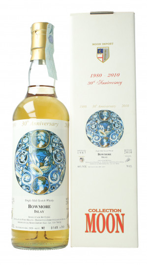 Bowmore Islay  Scotch Whisky 1987 2010 70cl 46% Moon- 30th anniversary