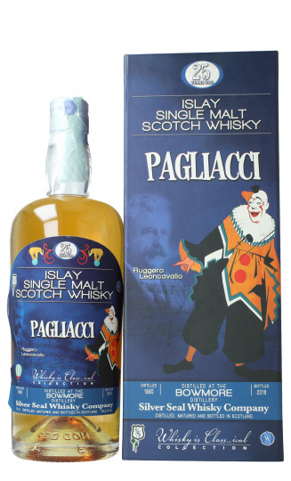 Bowmore Islay  Scotch Whisky 25 Year Old 1990 2016 70cl 49.6% Silver Seal  -