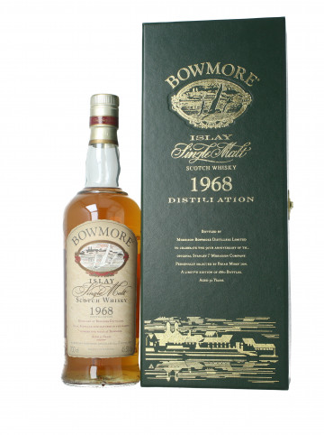 Bowmore Islay Scotch Whisky 32 year old 1968 70cl 45.5% OB-