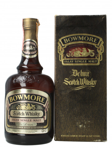 Bowmore Islay Scotch Whisky - Bot.70's-80's 75cl 43% OB  - De LUxe