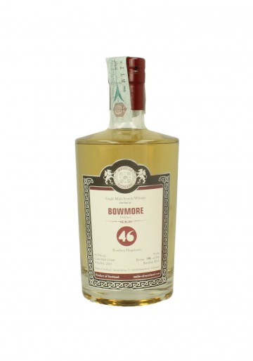 BOWMORE  MALTS OF SCOTLAND  2001  2015  70 CL 46 % BOURBON HOGSHEAD CASK 15049
