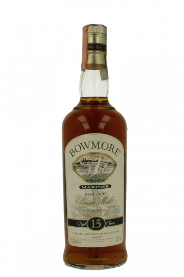 BOWMORE Mariner 15yo Bot.early 2000 70cl 43% OB NO Box