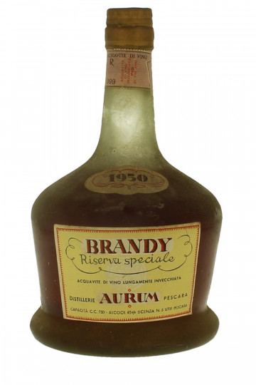 Brandy Aurum Old Italian 1950 Bot 60's 75cl 40%