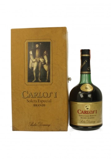 BRANDY CARLOS I  75   CL 38.5 % OLD BOTTLE