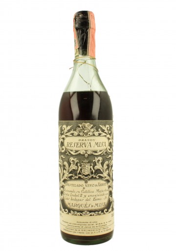 BRANDY MARQUES DE MISA GRAN RESERVA    BOTTLED IN THE 60'S /70'S 75 CL 40 %