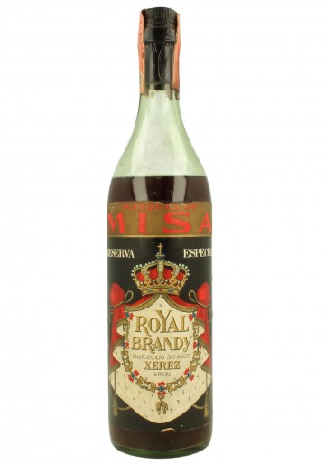 BRANDY RESERVA MISA  74 CL 41 % VERY OLD BOTTLE   