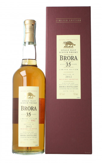 Brora Highland  Scotch Whisky 35 Year old 2012 edition 70cl 48.1%